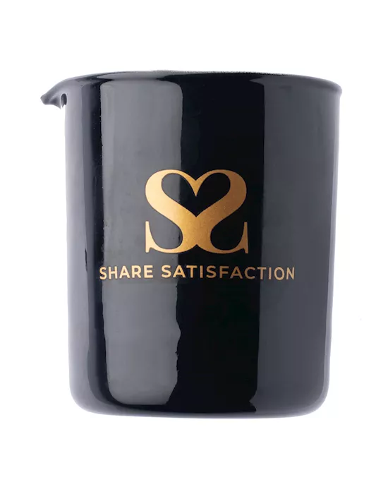 Share Satisfaction Massage Candle - Rose
