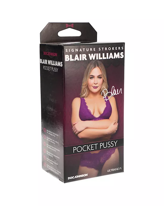 Signature Strokers Ultraskyn Blair Williams Pocket Pussy