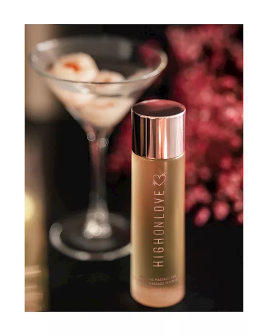 High On Love Lychee Martini Massage Oil 120ml