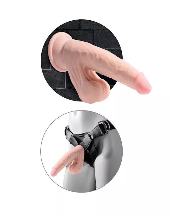 King Cock Triple Density Cock With Swinging Balls