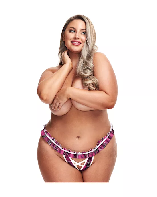 SCHOOLGIRLPANTY-TURQ-OS