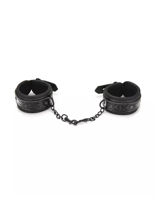 Diamond Collection Deluxe Buckle Cuffs