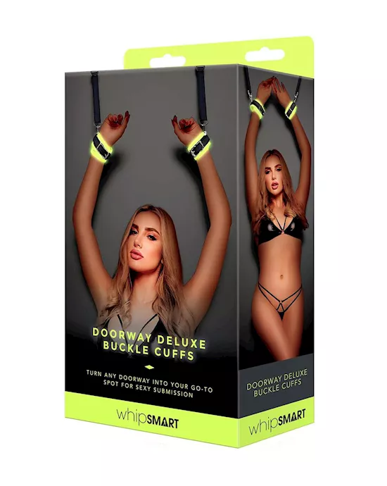 Glow In The Dark Doorway Buckle Cuffs