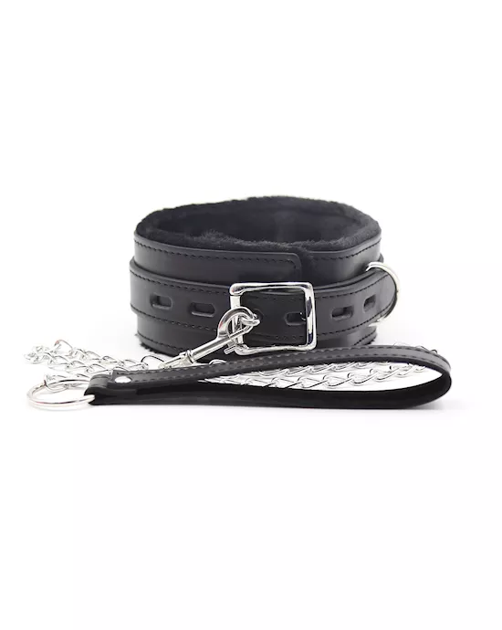 Premium Collar With Leash