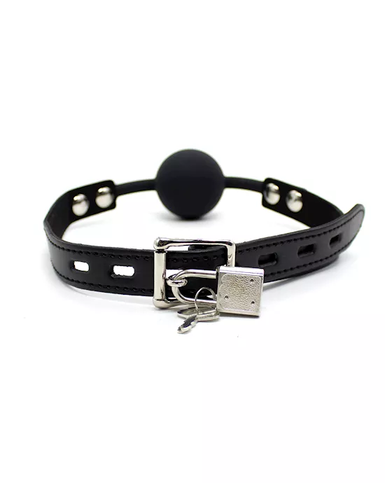 The Classic Ball Gag With Lock