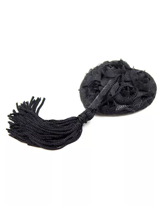 Rose Heart Nipple Tassels