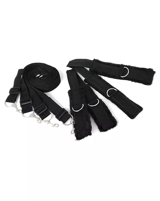 Fluffy Cuffs Bed Restraints