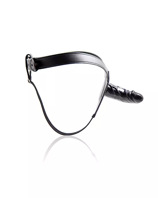 Thin Strap On Harness With Dildo