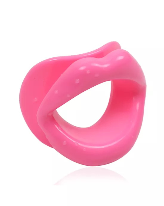 Lip Ball Gag - Pink