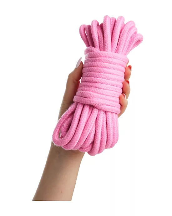Share Satisfaction Luxury Bondage Rope - 10m