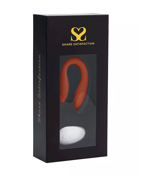 Share Satisfaction Gaia Remote Controlled Couples Vibrator