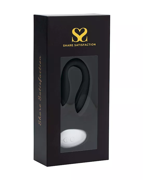 Share Satisfaction Gaia Remote Controlled Couples Vibrator
