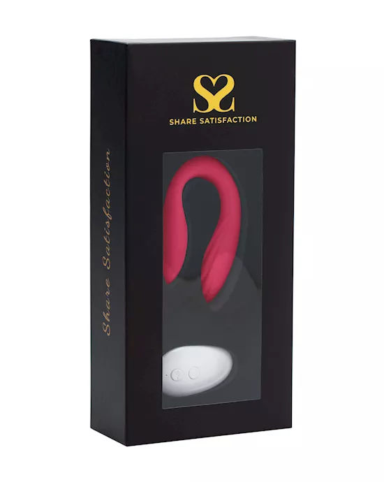 Share Satisfaction Gaia Remote Controlled Couples Vibrator