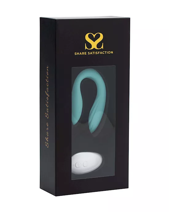 Share Satisfaction Gaia Remote Controlled Couples Vibrator