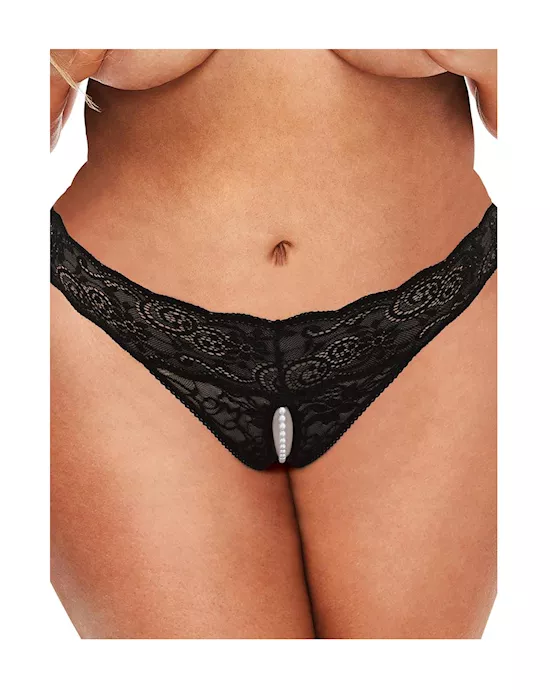 LACEPEARLSCROTCHLESSTHONG-BLK
