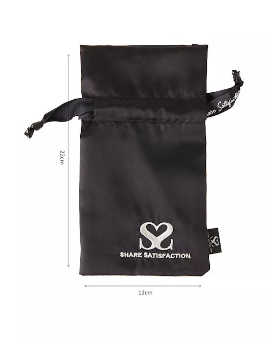 Share Satisfaction Satin Toy Storage Bag Mini