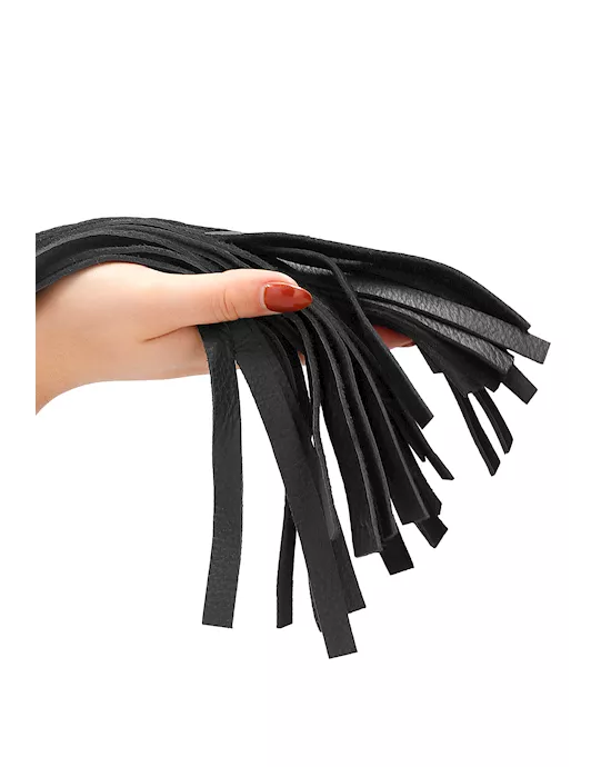 SparklingPointedHandleLeatherFlogger