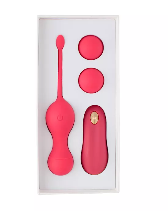 Eyden Remote Controlled Kegel Trainer With Droplet Cord