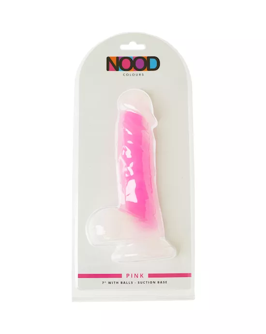 Nood Colours 7 Inch Realskin Dildo