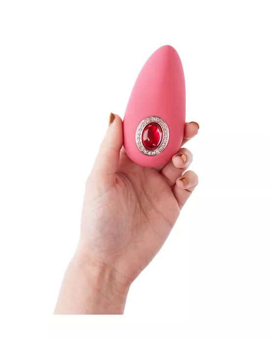 Share Satisfaction Sana Luxury Gemmed Lay-on Vibrator