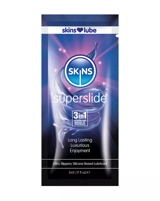 SkinsSuperSlideSiliconeBasedLubricant5mlfoil