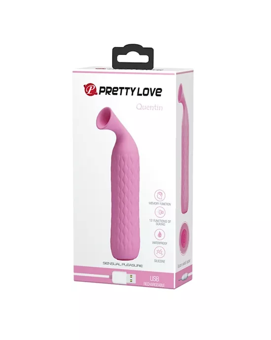 Quentin Sensual Pleasure Suction Vibrator