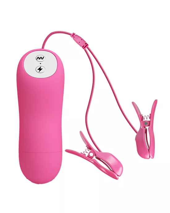 RomanticWaveElectroShockNippleClamps