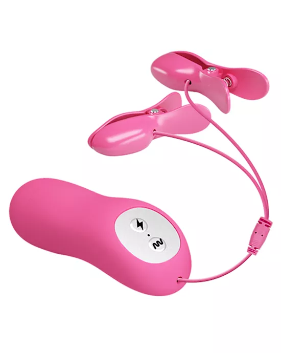 Romantic Wave Electro Shock Nipple Clamps