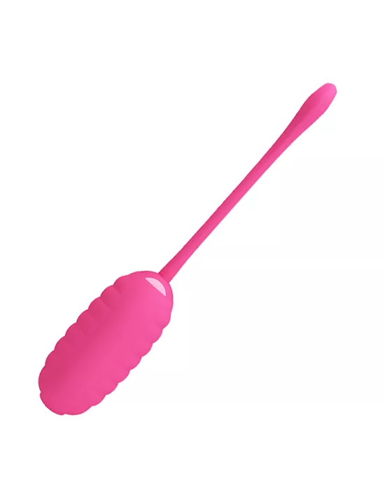 Kirk Liquid Silicone Remote Egg Vibrator - 7.7 Inch