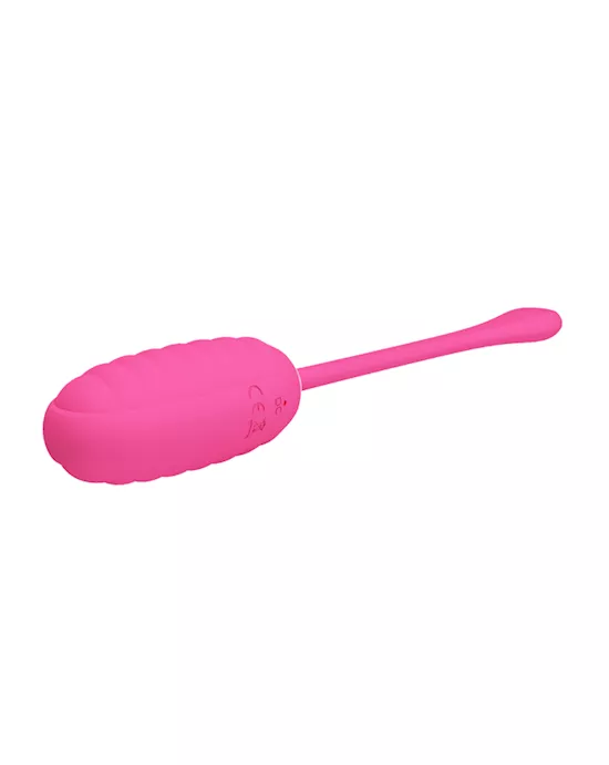 Kirk Liquid Silicone Remote Egg Vibrator - 7.7 Inch