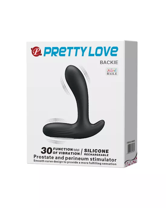 Becky With The Backie Anal Vibrator