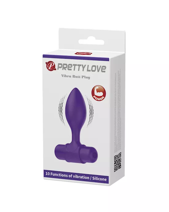 Yuri Silicone Vibrating Butt Plug