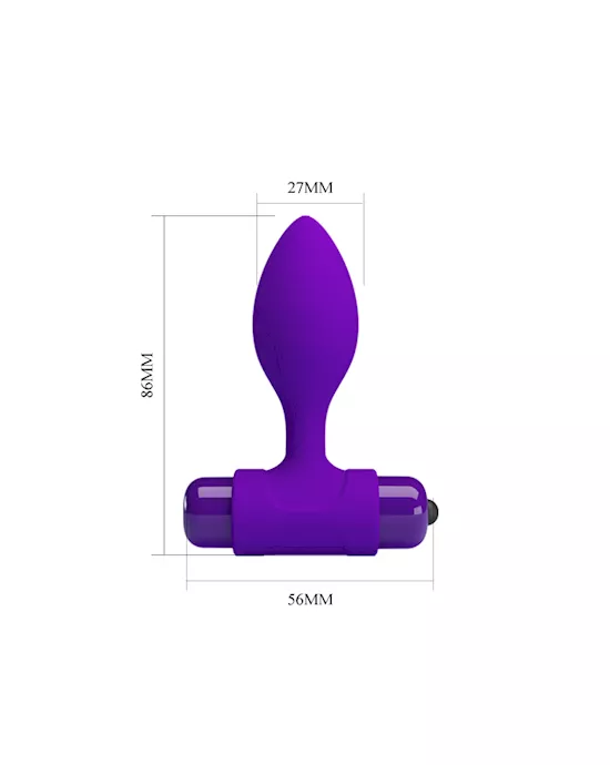 Yuri Silicone Vibrating Butt Plug