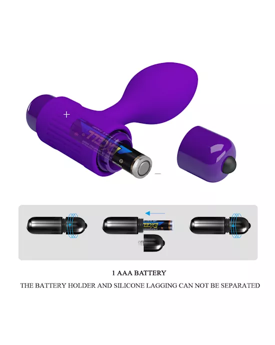 Yuri Silicone Vibrating Butt Plug