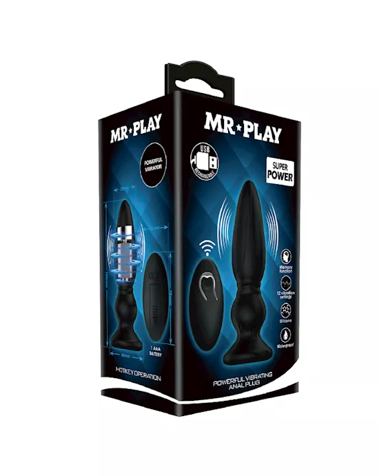 Mr. Play Powerful Anal Plug