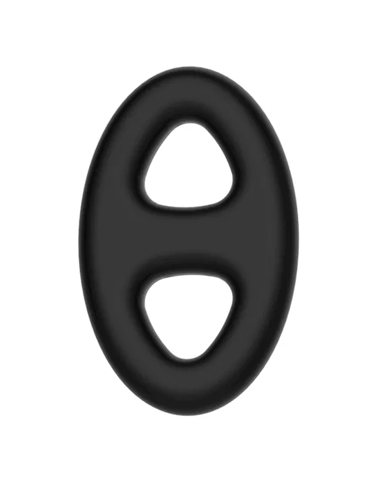 CrazyBullFigure8EllipseSiliconeCockRing