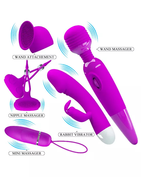 Purple Desire Kit Vibrator Kit