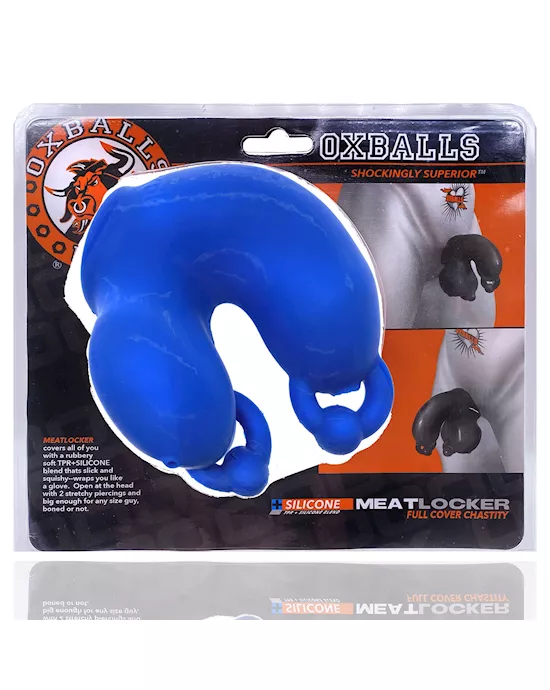 MEATLOCKERchastityOXBALLSSILICONETPRblendblackice