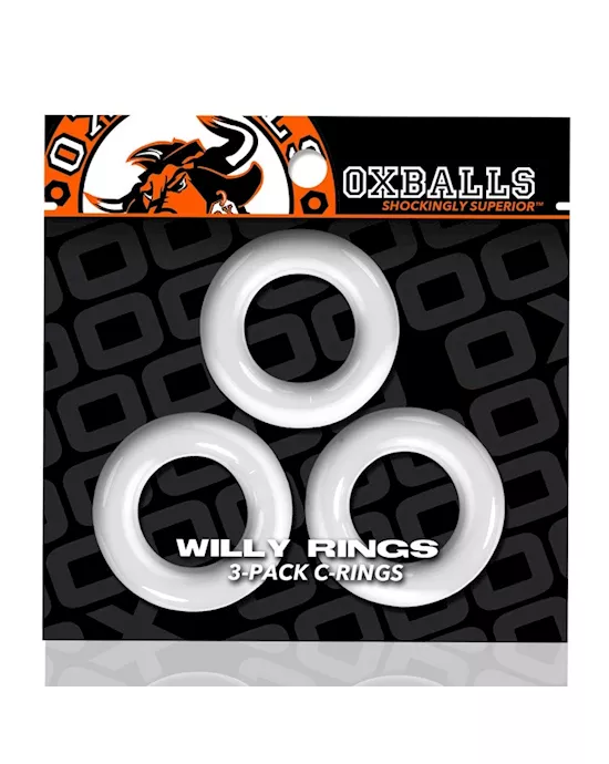 Willy Rings Cockring Pack - Set Of 3