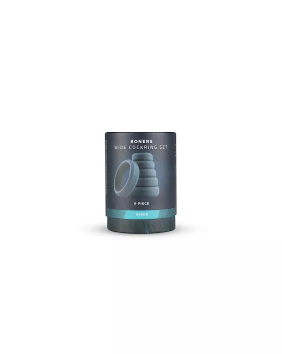 6-piece Cock Ring Set