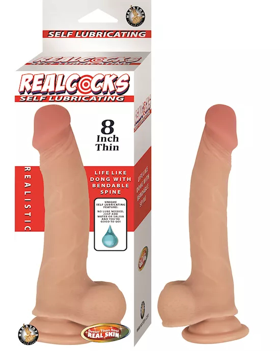 REALCOCKSSELFLUBRICATING8-WHITE