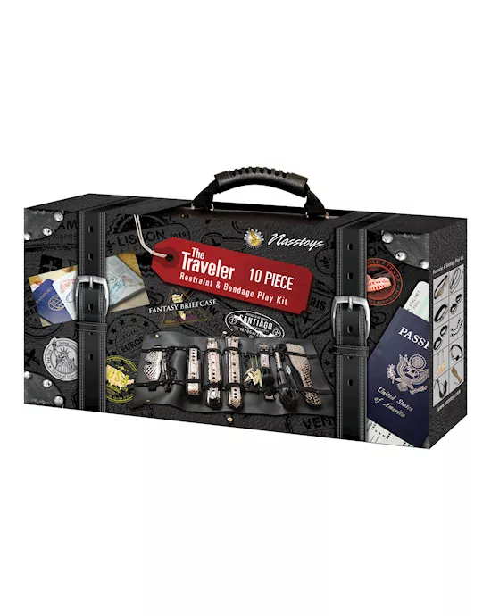 The Traveler 10 Piece Restraint & Bondage Play Kit
