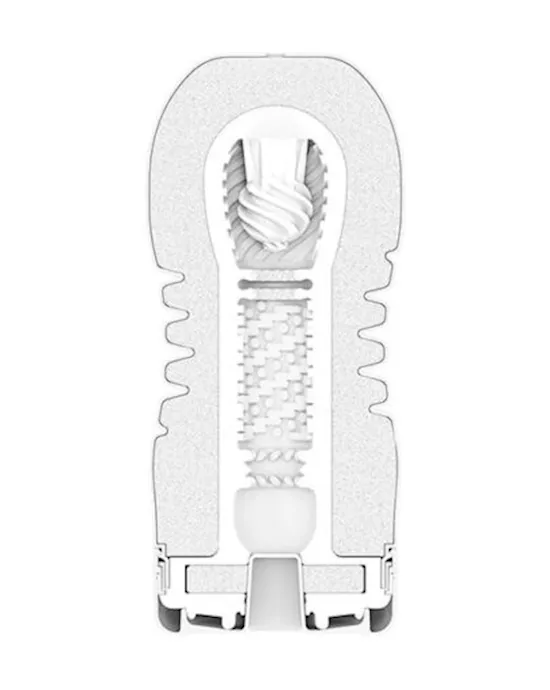 Rolling Head Cup Masturbator- Gentle