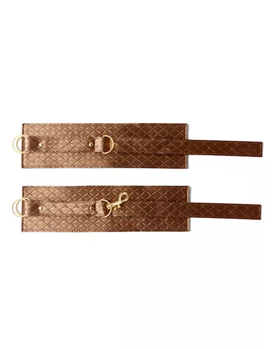 X-play Quilted Ankle Cuffs