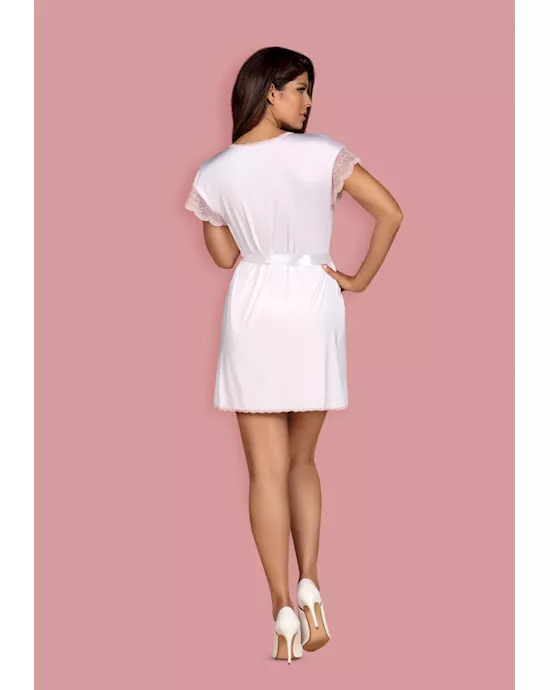 Obsessive Girlly - Peignoir And Thong