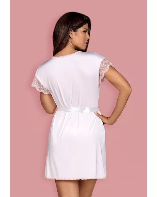 Obsessive Girlly - Peignoir And Thong