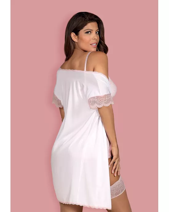 Obsessive Girlly - Peignoir And Thong