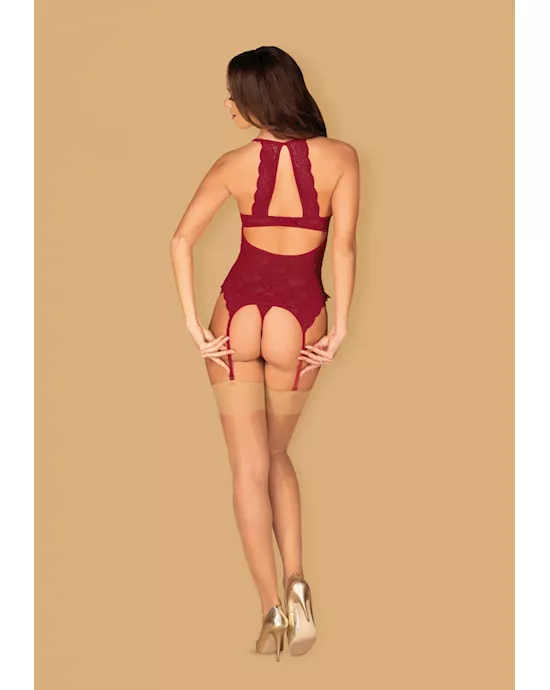 Obsessive Ivetta - Corset And Thong