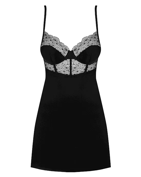 Obsessive Sharlotte - Chemise And Thong