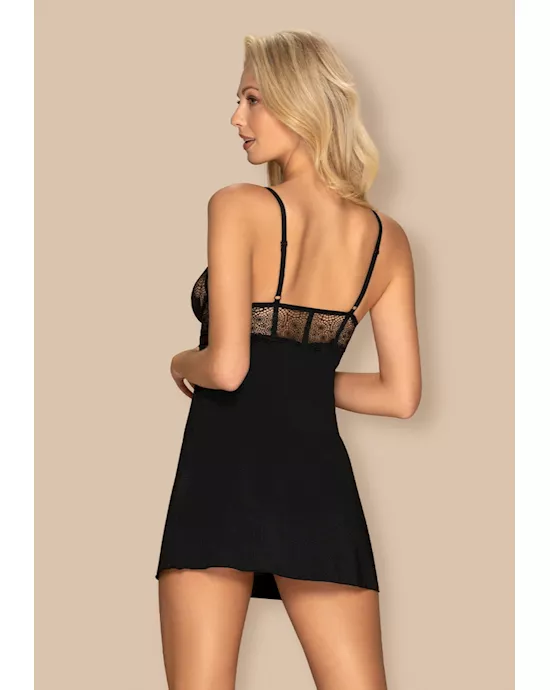 Obsessive Sharlotte - Chemise And Thong